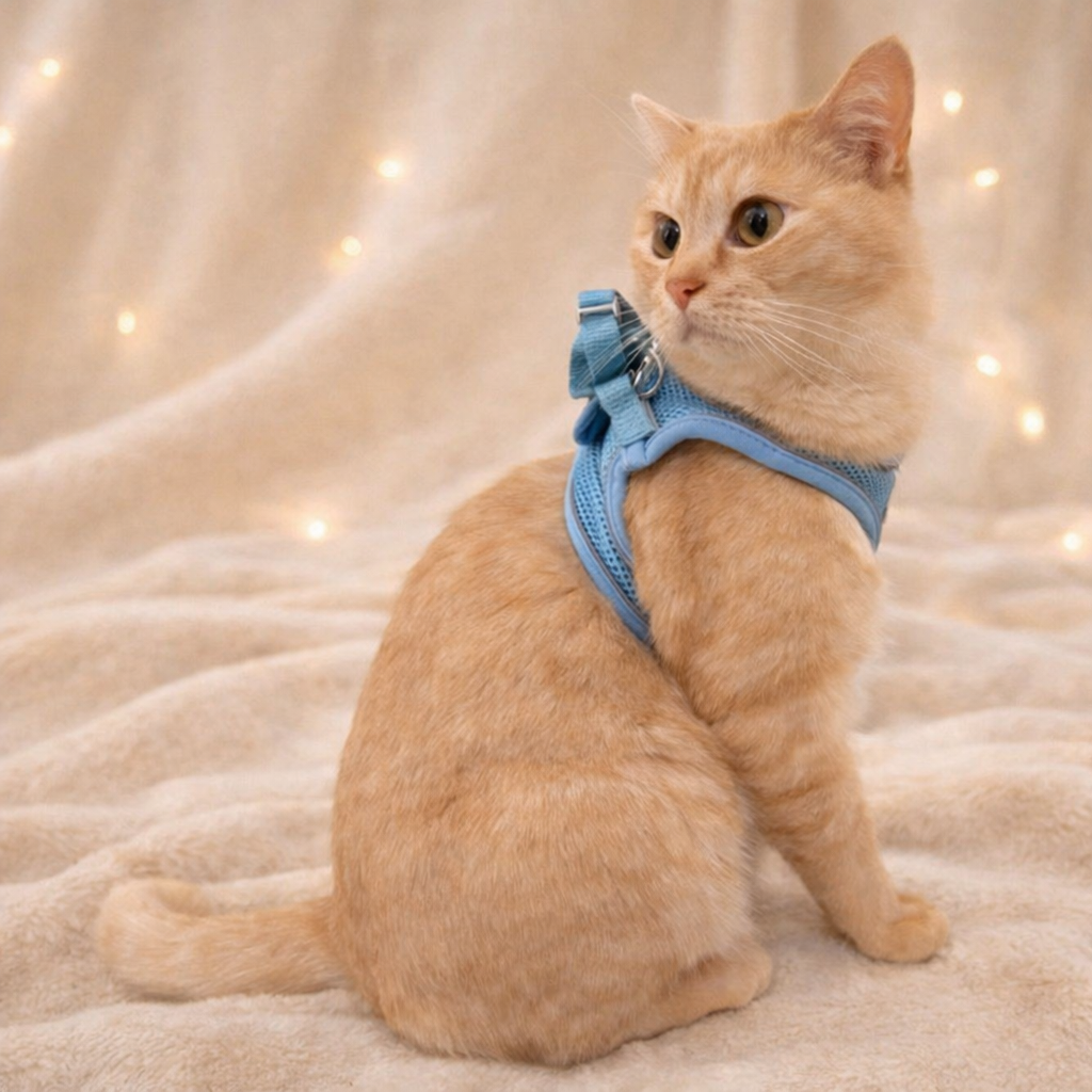 Harnais et Laisse pour chiens et chats - Ava Blue