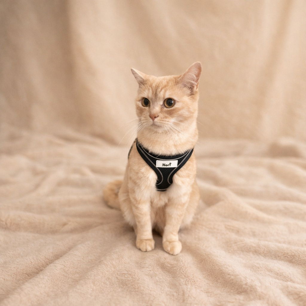 Harnais et Laisse pour chiens et chats - Ava Black