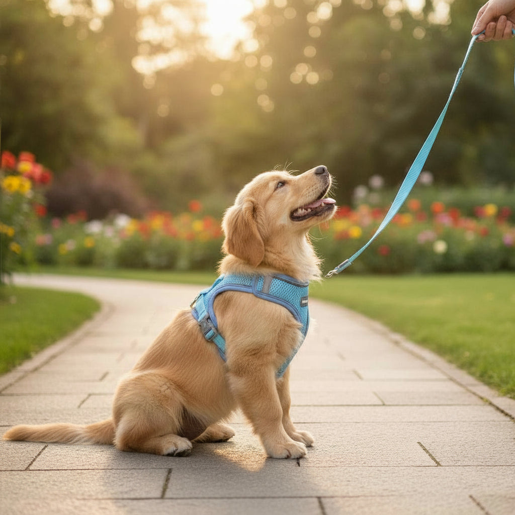 Harnais et Laisse pour chiens et chats - Ava Blue