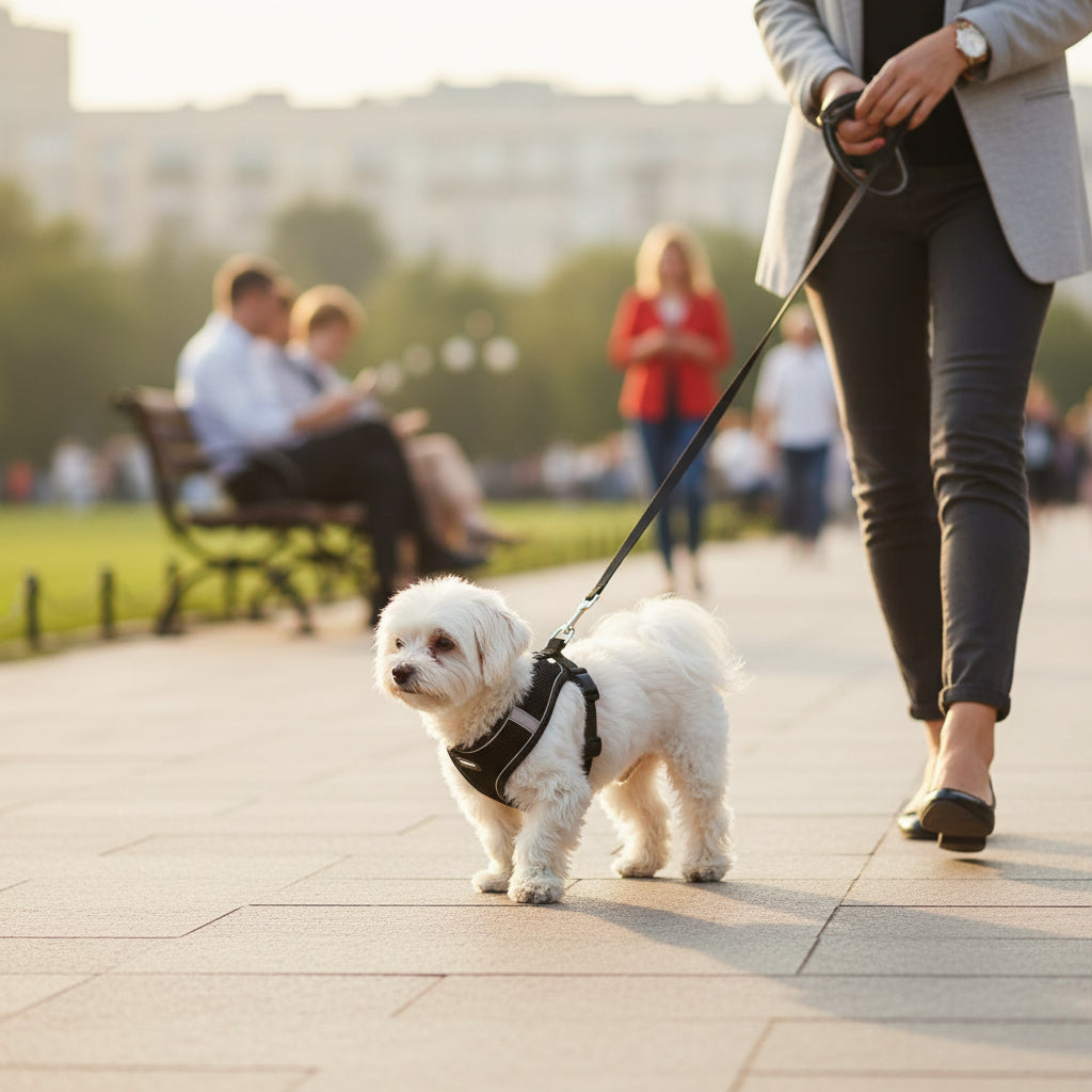 Harnais et Laisse pour chiens et chats - Ava Black