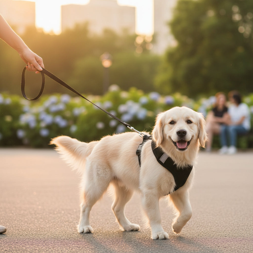 Harnais et Laisse pour chiens et chats - Ava Black